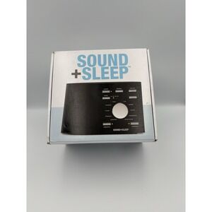 Sound+Sleep Adaptive Sound‎ Machine Black White Noise Sleep Therapy Tested